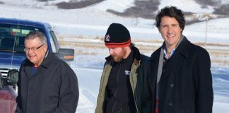 Trudeau visits Cowessess First Nation