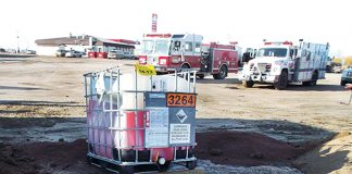 Fire Department responds to chemical leak in trailer