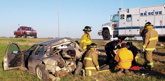 Three kids escape serious injury in crash with semi
