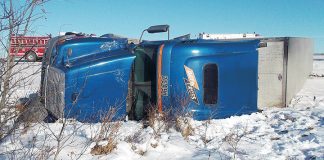 Freezing rain turns roads bad