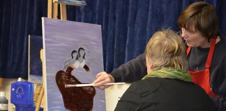 Poinsettias and Pine Art Show held Dec. 7