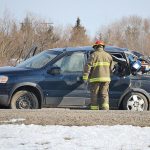 Rollover at Service Road