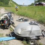 Motorbike in Valley