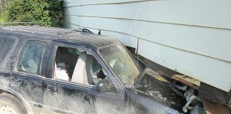 Homes evacuated after SUV slams into house gas meter