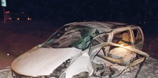 Three sent to hospital after highway collision