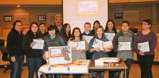 Kakisiwew students research & write book