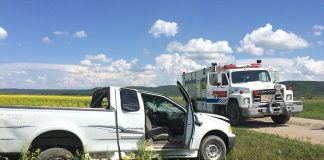 Rollover in valley sends four to hospital; driver flees scene