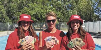 Fundraiser planned as donation given to swimming pool