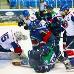 Millionaires doubled up by Mustangs at home