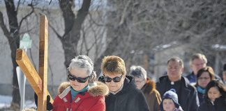 Walk of the Cross held to honour crucifixion