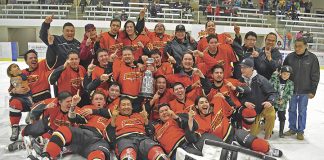Ochap Thunder wins Triangle Hockey League championship
