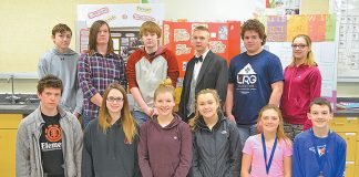 Local science students winners at regional fair