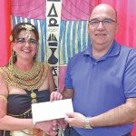 Drama Cheque to Fire Dept
