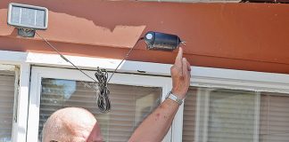 Vandals slash tires; smash pots & planters