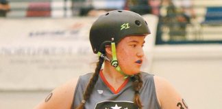 Kaili Adams competes with Team Canada in Nebraska