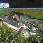 Man ejected from truck in rollover on Highway 1