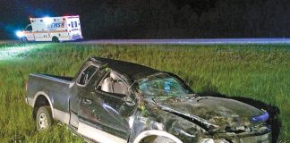 Man ejected from truck in rollover on Highway 1