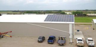 Hometown Co-op using solar panels to power facilities