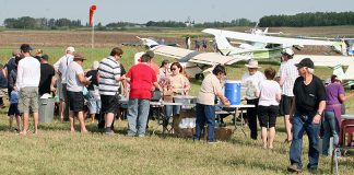 Lemberg Lions Fly-In Breakfast hosts banner crowd