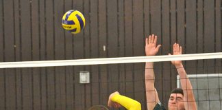 Volleyball season in full swing at school