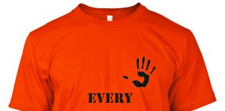 Students participate in Orange Shirt Day