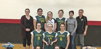 Senior girls win silver in volleyball tourney