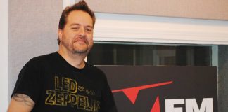 White helps to launch new radio station