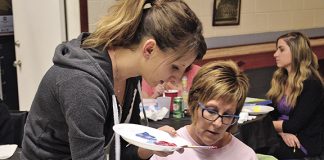 Local artist shares her passion with art classes