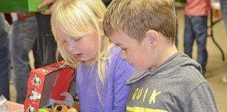 Shoe boxes are being filled for needy children