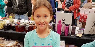 Little jeweller sells her designs for the library