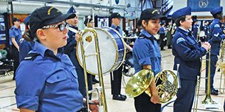 Fort Sea Cadets play in Saskatoon Music Concentration