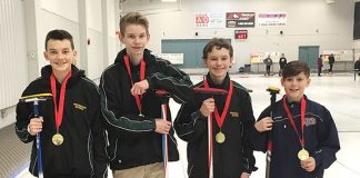 Local team wins at Junior curling