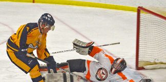Four third period goals give Orioles a 6-2 win