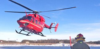 STARS responds to Ochapowace for hockey injury