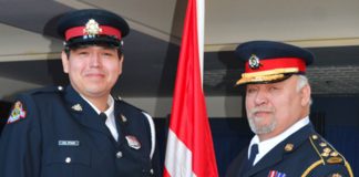 File Hills officer graduates college