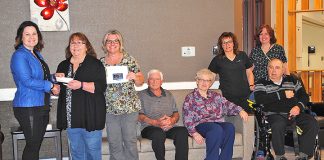 Percival Health Care donates to nursing home