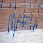 Vandals paint graffiti in towns
