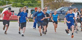 Siblings battle it out in annual marathon