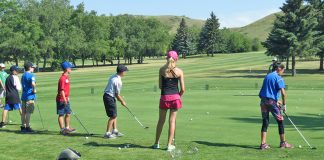 Juniors enjoy golf Fun Day