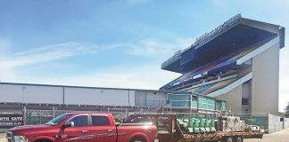 Old Mosaic Stadium seats find a new home at GRP