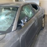Brule Car Smashed