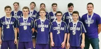MCS Cobra boys net ECDAA volleyball gold in Sturgis