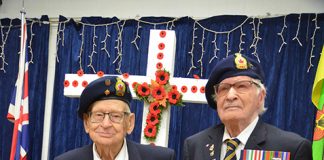 Last two WWII veterans honoured on Remembrance Day