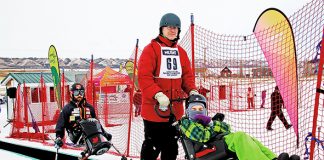 Paralympian tunes up with visit to Mission Ridge