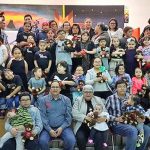 Okanese parents lead children by positive example