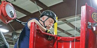 Firefighters learn to rescue grain-entrapped farmers