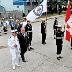 Sea cadets given Freedom of Entry on annual review