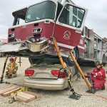 Firefighter certified as heavy rescue instructor