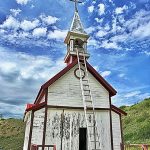 Lebret chapel, crosses getting overdue facelift