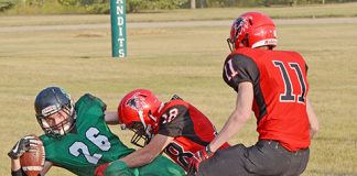 Bandits fall to Warriors in season home opener